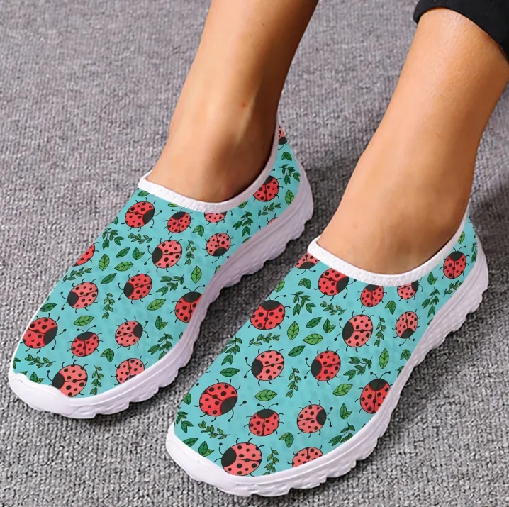 Men'S Shoes For Tennis - Seven-star Ladybug Mesh High Quality Sneakers