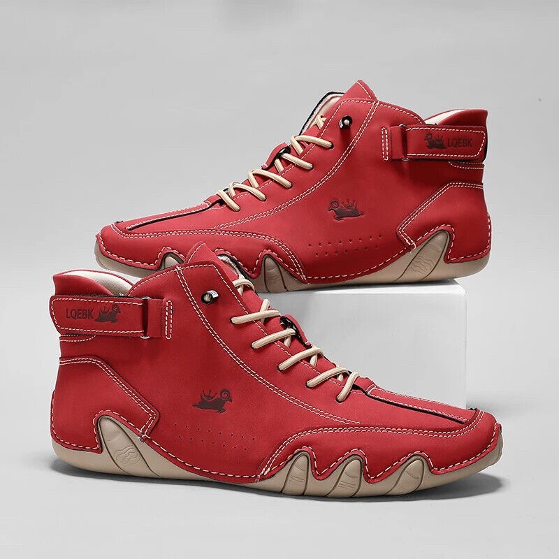 Men Shoes Marks - Leather Casual Shoes Sneakers for Men