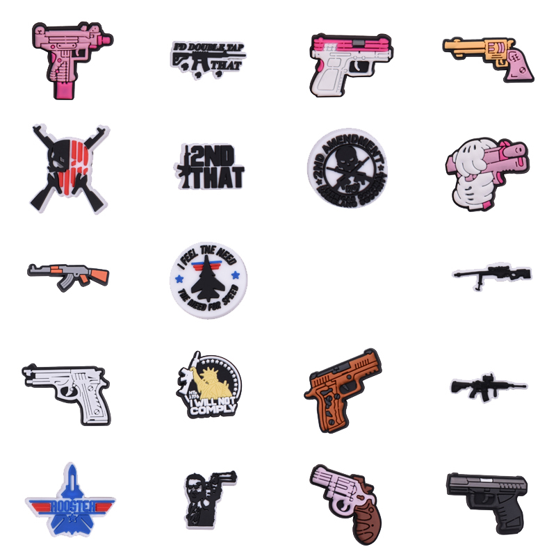 Men'S Shoes Crocs - Gun Shoe Charms for Crocs Sandals