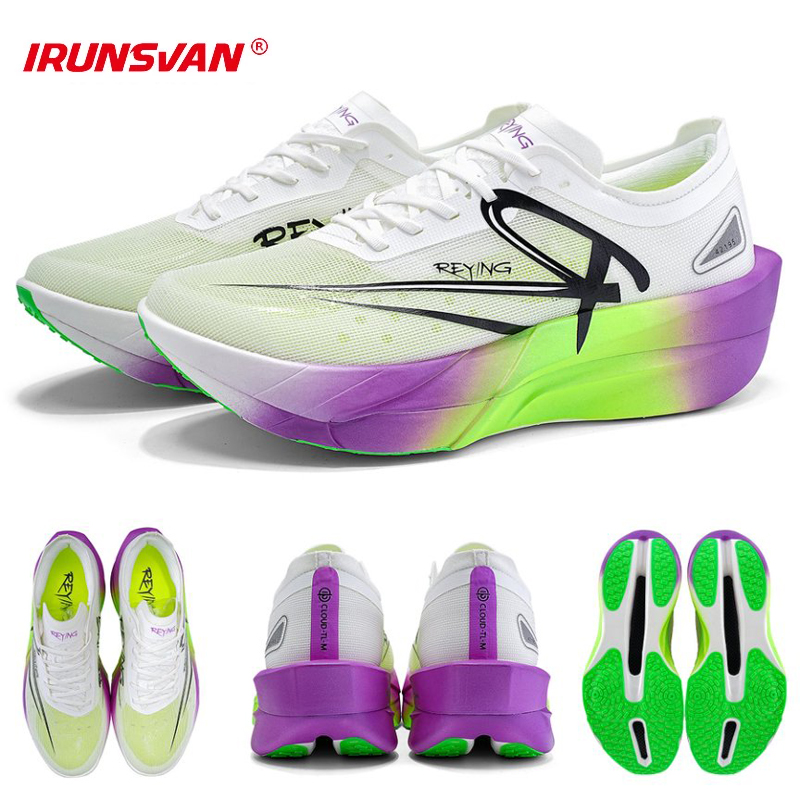 Men'S Shoes Diabetic - IRUNSVAN Men‘s Professional Full Carbon Plate