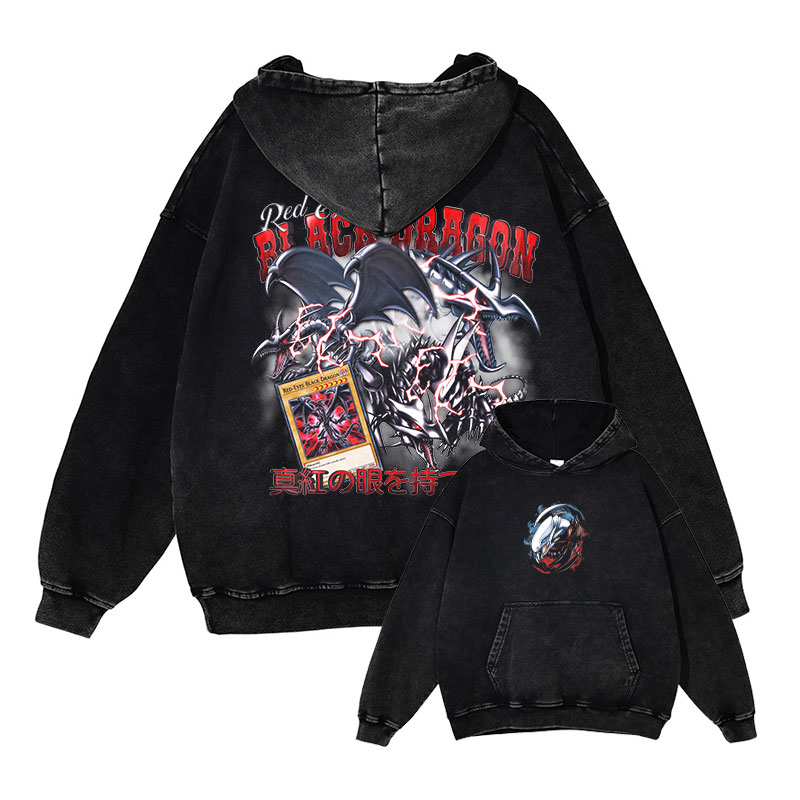 Yu Gi Oh Hoodies Blue Eyes Dra - Men'S Shoes Xl review and price