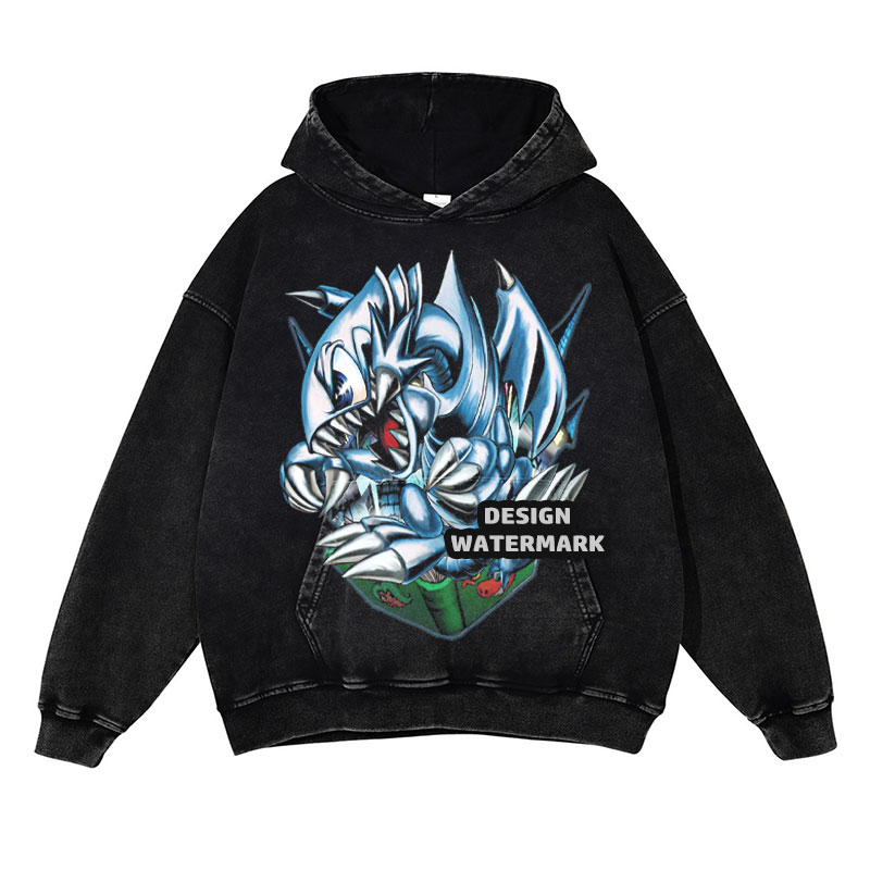 Yu Gi Oh Hoodies Blue Eyes Dra - Men'S Shoes Xl review and price