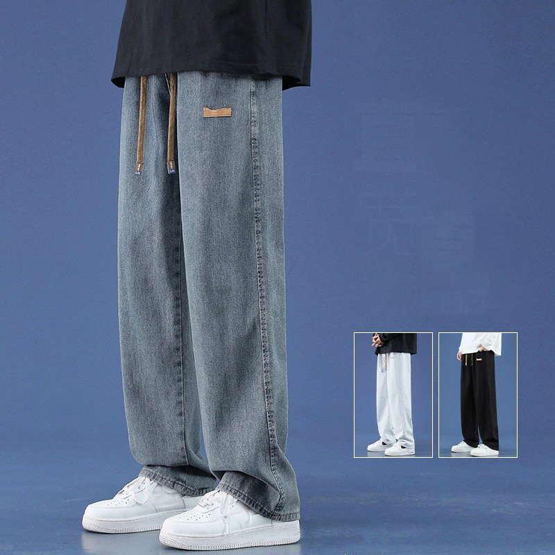 Summer Thin Men's Baggy Jeans  - Men'S Shoes For Jeans review and price