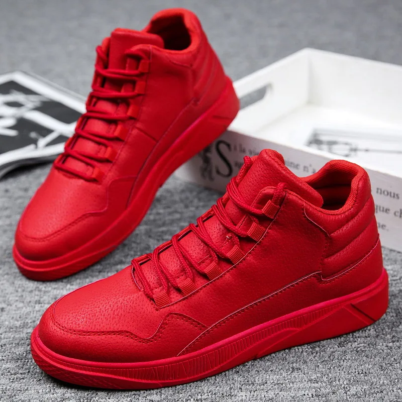 Keep Warm Men's Red High-Top L - Men Shoes Red Bottom review and price