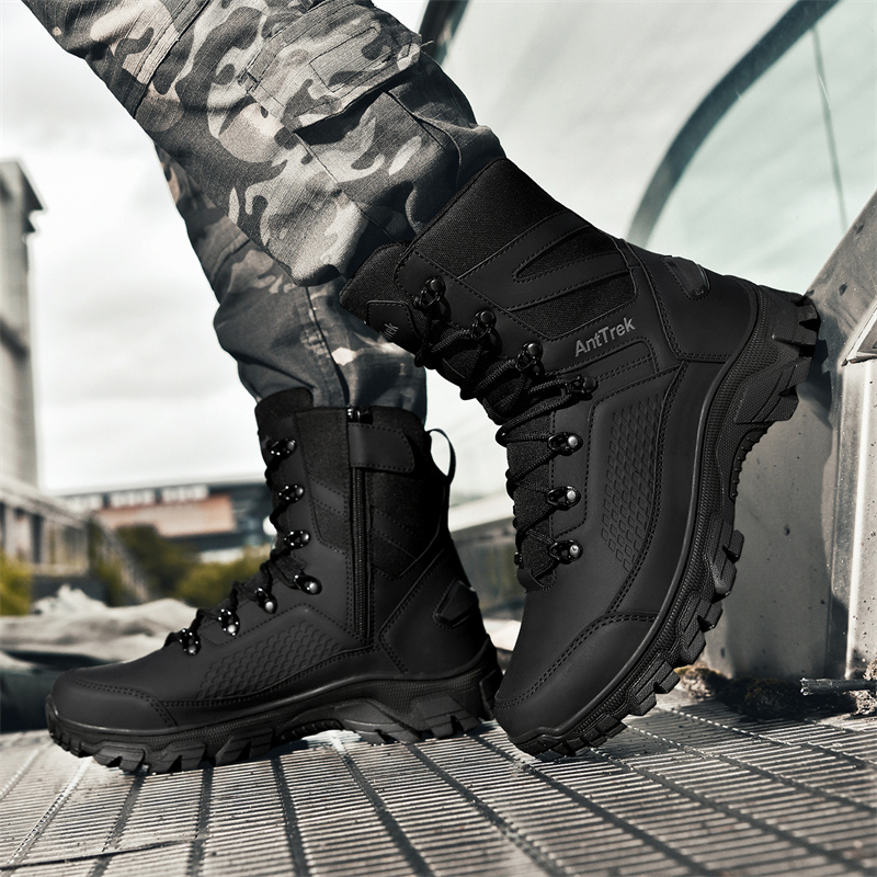 New Men Tactical Boots Hunting - Men Shoes Brand review and price