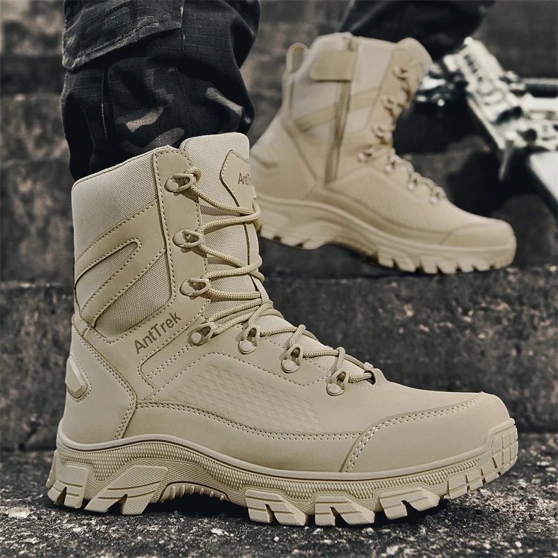 New Men Tactical Boots Hunting - Men Shoes Brand review and price