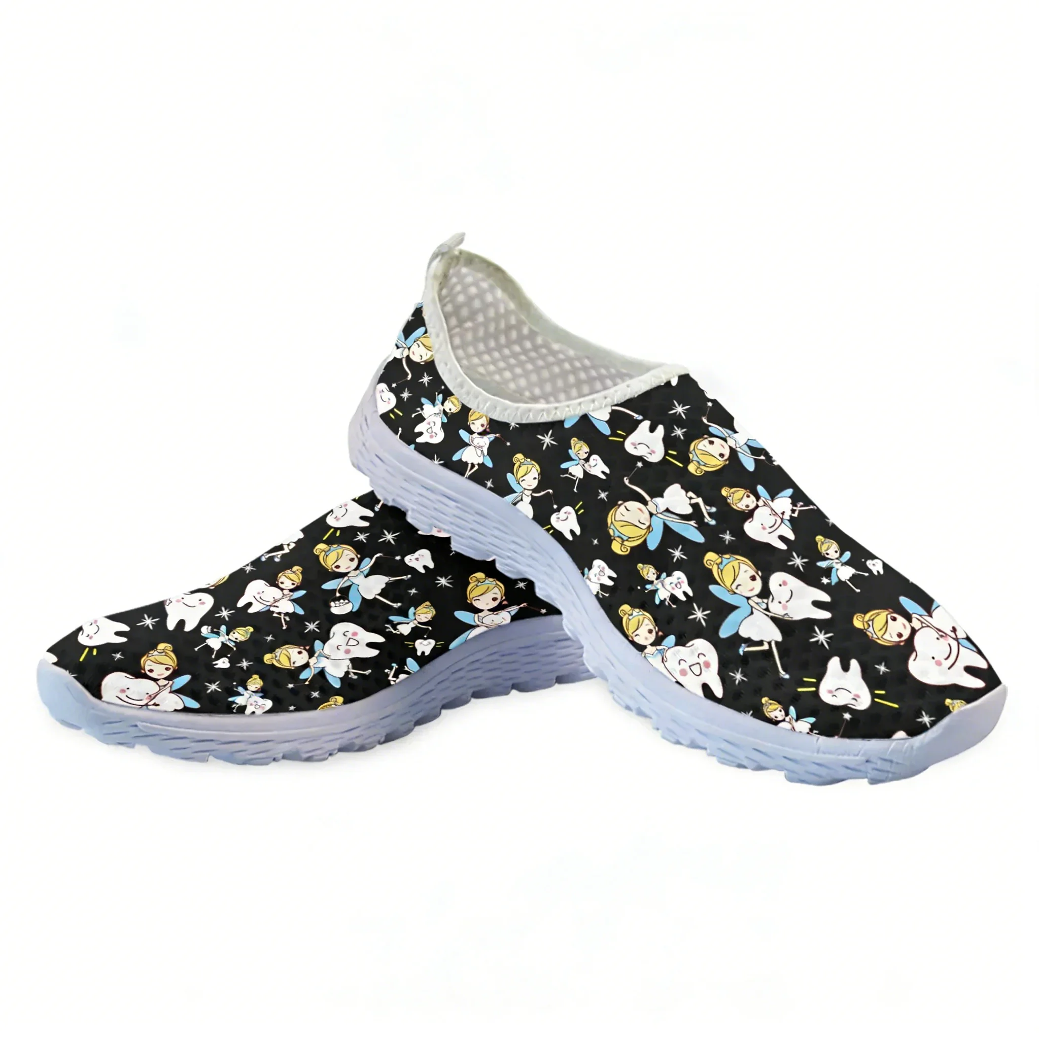 Cute Cartoon Nurse Elf/Teeth M - Men'S Shoes For Tennis review and price