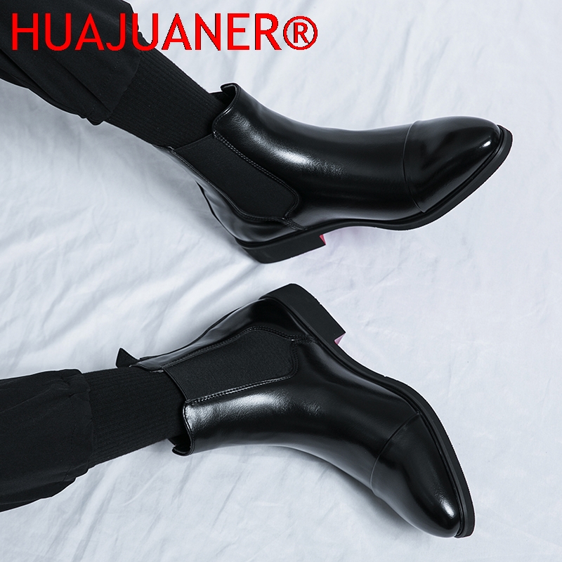 British Style Men's Black Chel - Men Shoes Red Bottom review and price