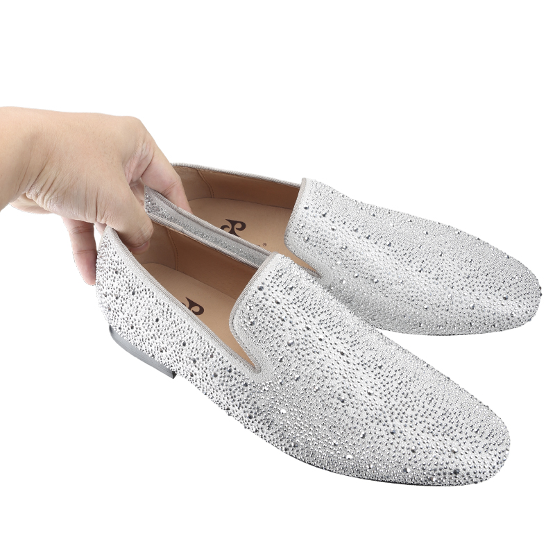 Piergitar Sliver Genuine Leath - Men Shoes Red Bottom review and price
