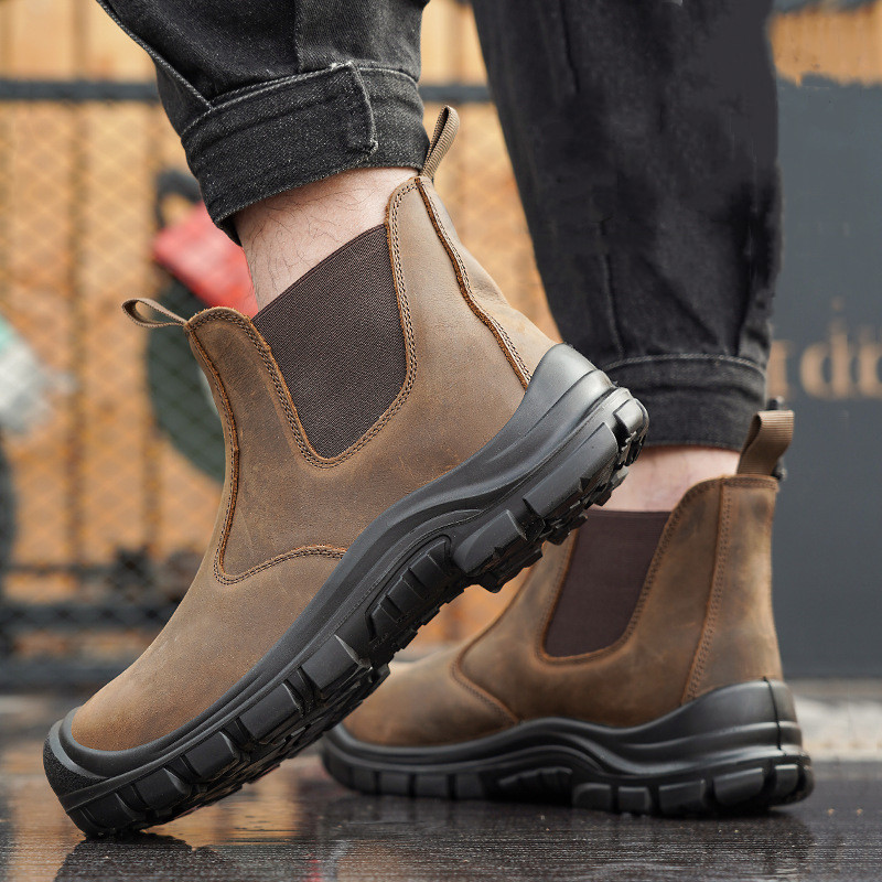 large size men's fashion steel - Chelsea Boots Suede review and price