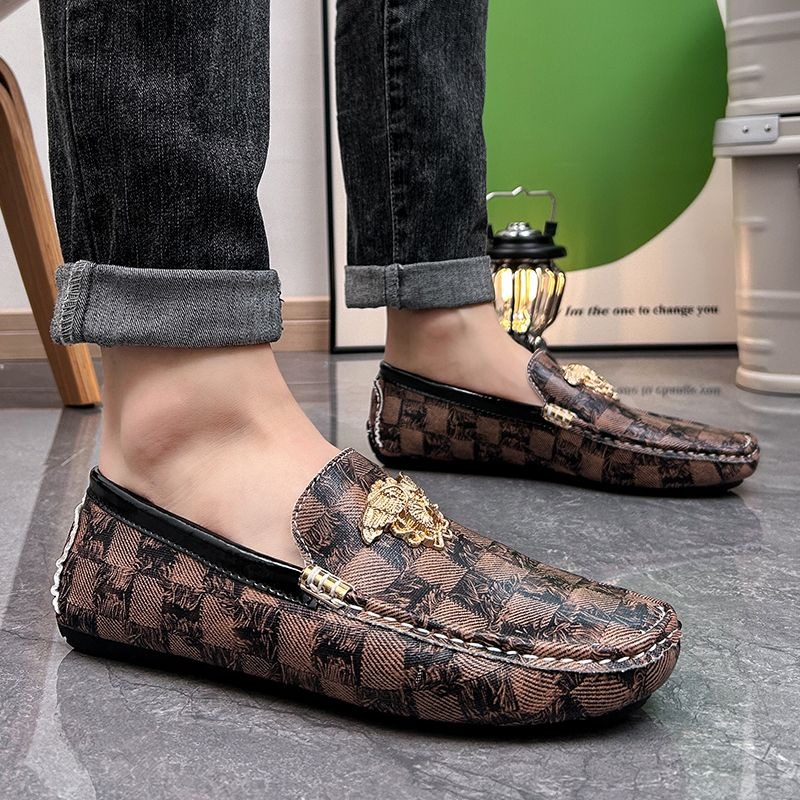 size 38-48 luxury checkered sl - Men'S Shoes Drivers review and price