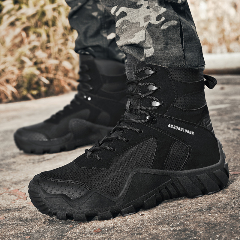 Men  Boots Lace Up Waterproof  - Men'S Training Shoes review and price