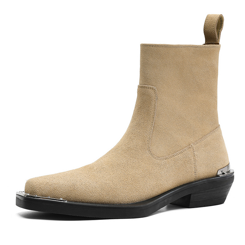 England style men casual party - Chelsea Boots Suede review and price