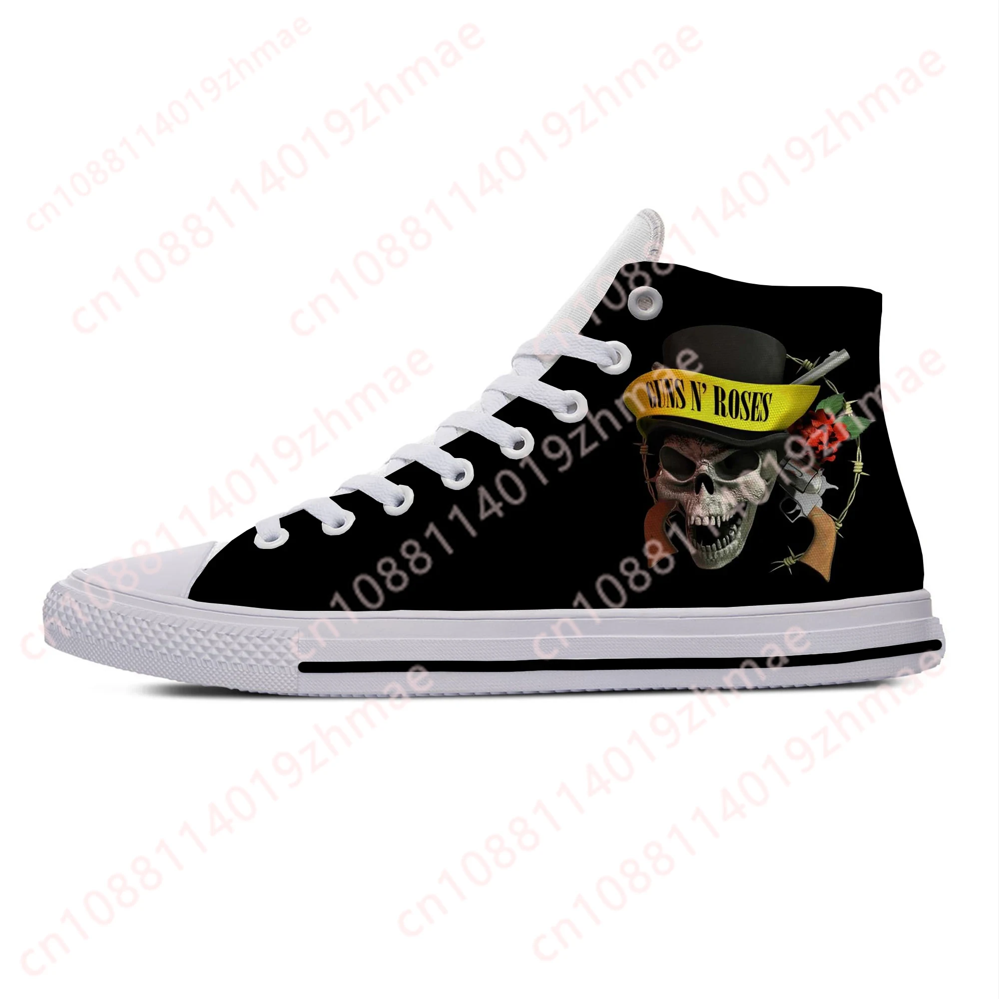 Hot 3D Guns N Rose Heavy Metal - Men Shoes Marks review and price