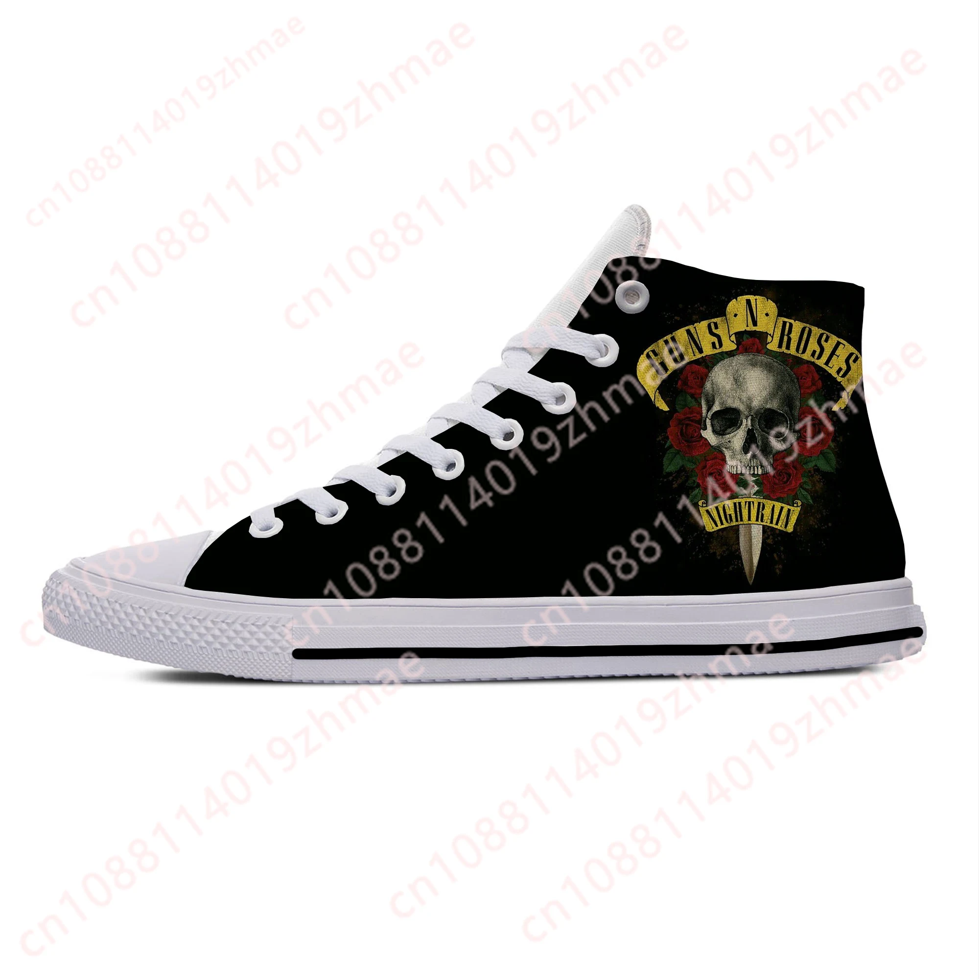Hot 3D Guns N Rose Heavy Metal - Men Shoes Marks review and price