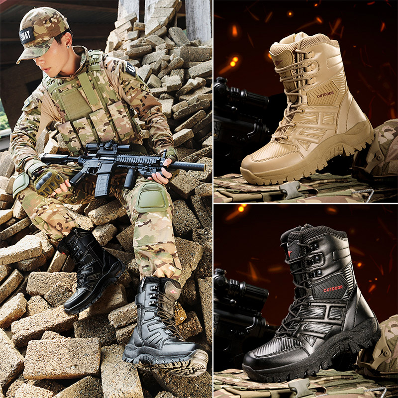 Botas Outdoor Men Boots High T - Men'S Training Shoes review and price