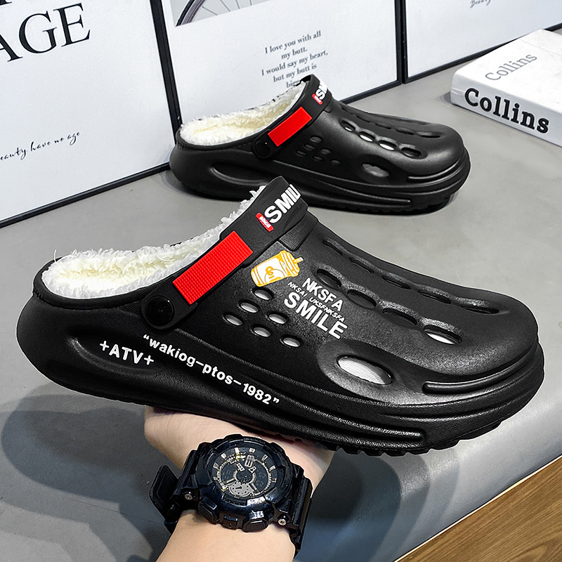 Winter Men Slippers Warm Shoes - Men'S Shoes Crocs review and price