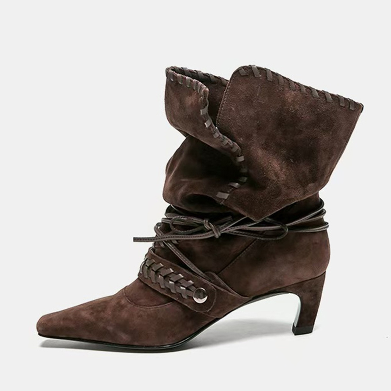 Liyke Autumn Winter Brown Sued - Chelsea Boots Suede review and price