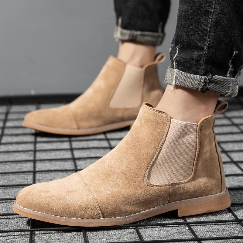 Men Chelsea Boots Suede Leathe - Chelsea Boots Suede review and price