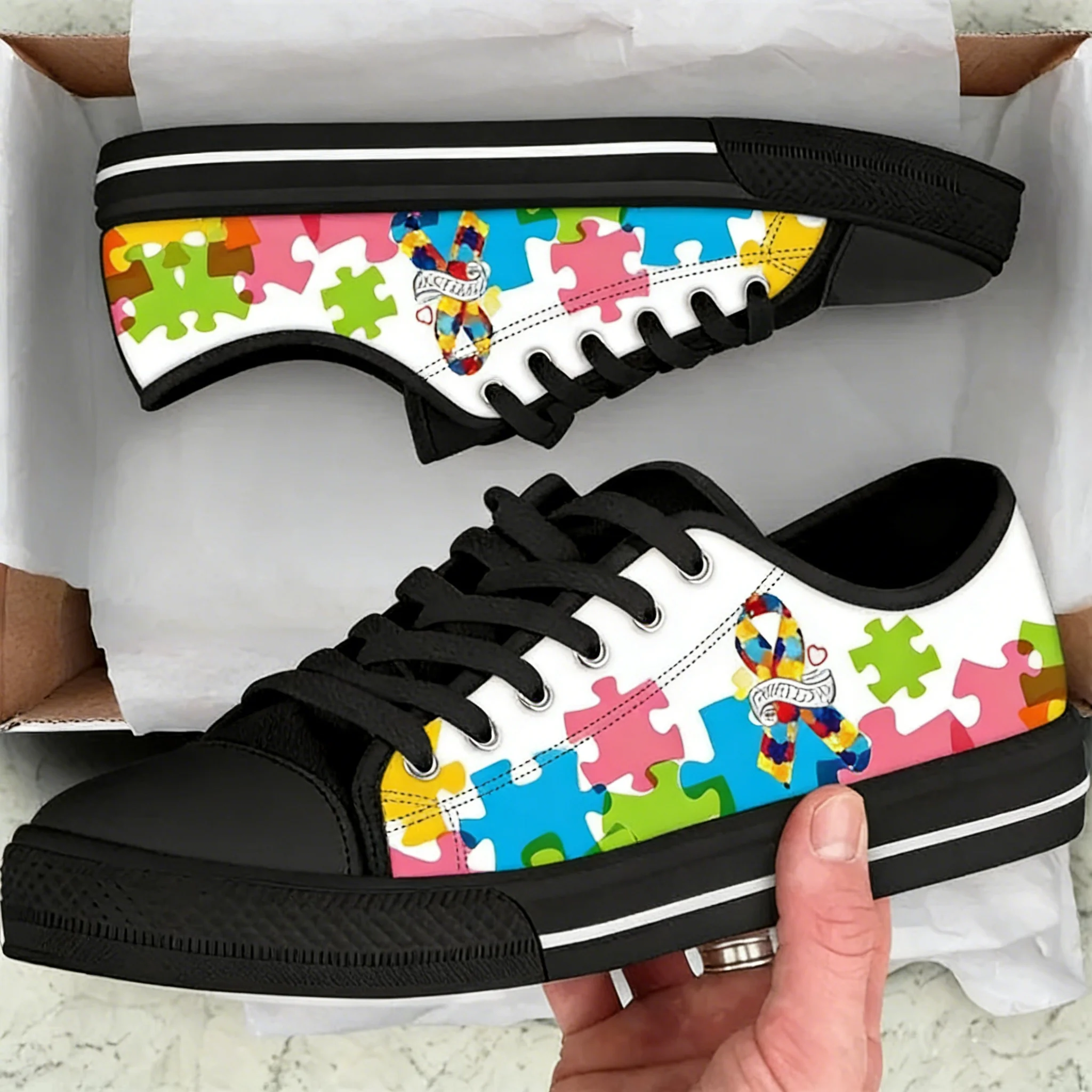 Autism Awareness Cancer Ribbon - Men'S Shoes For Tennis review and price