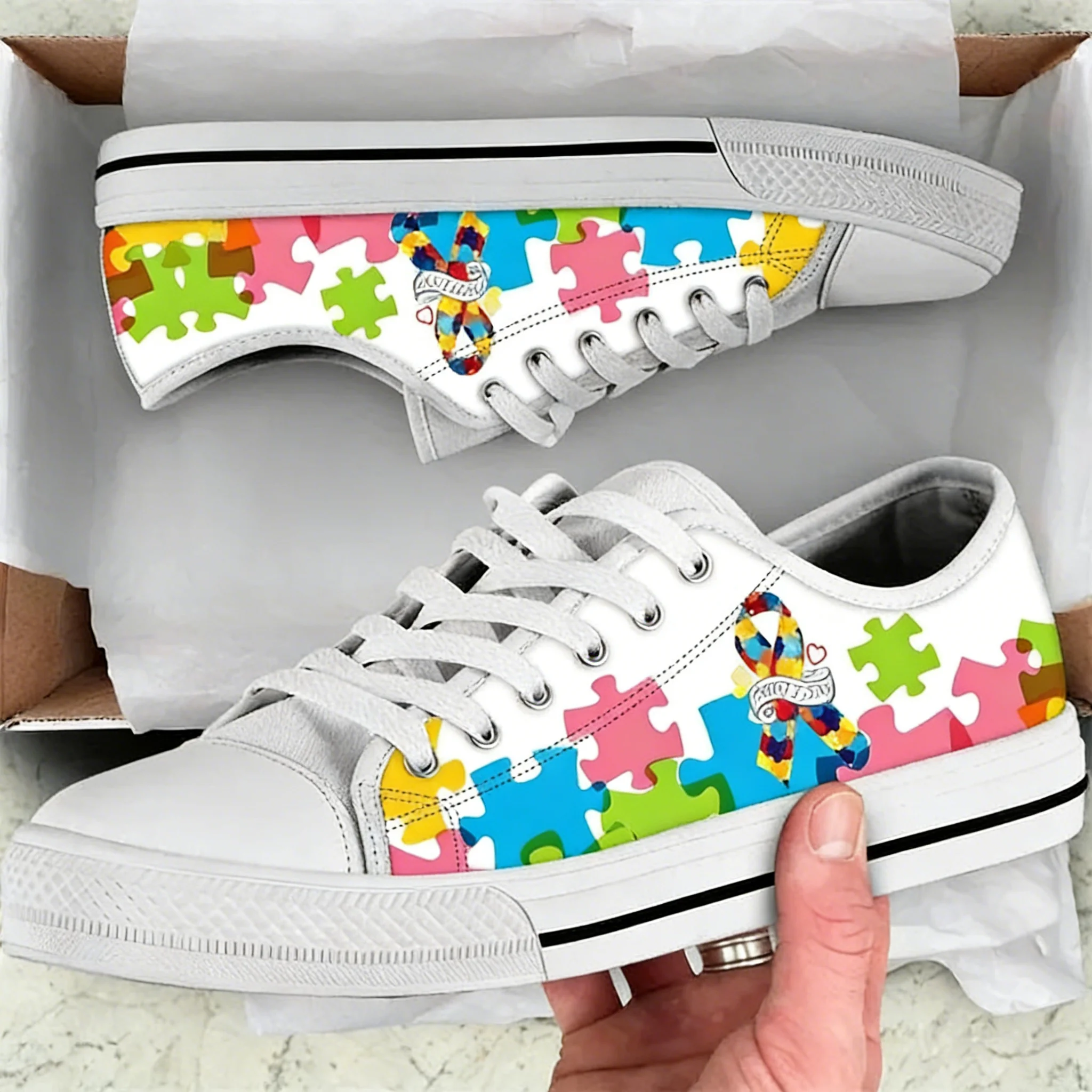 Autism Awareness Cancer Ribbon - Men'S Shoes For Tennis review and price